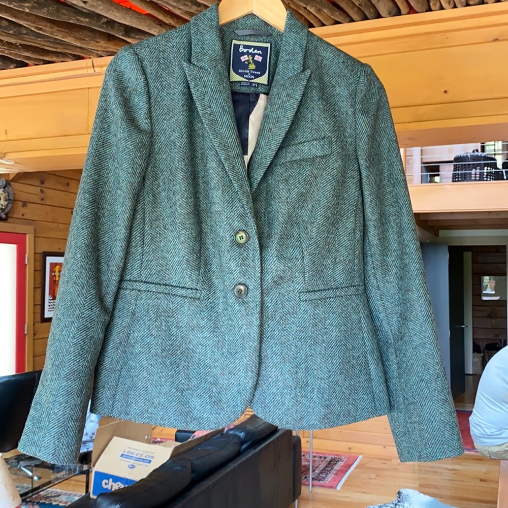 Lovely tailored Boden tweed Jacket